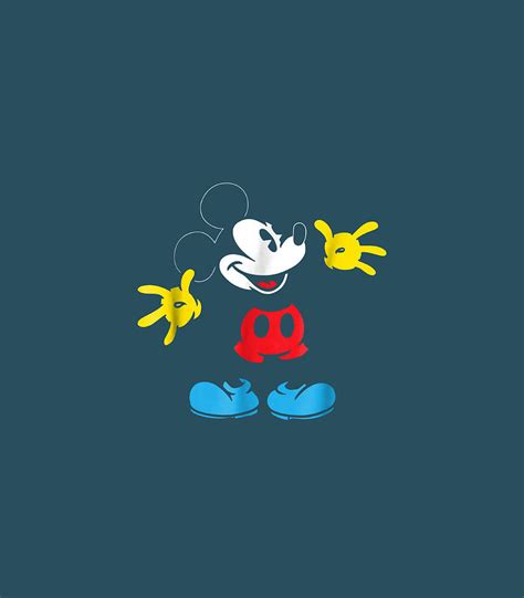 Disney Excited Mickey Mouse Digital Art By Chukwm Scout Pixels