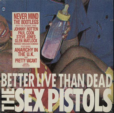 Sex Pistols Better Live Than Dead Sealed Us Vinyl Lp Album Lp Record