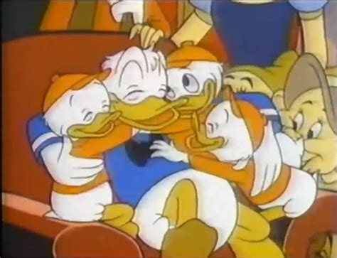 Donald Duck Hug His Nephews ♥️ Donald Duck Disney Duck Mickey And