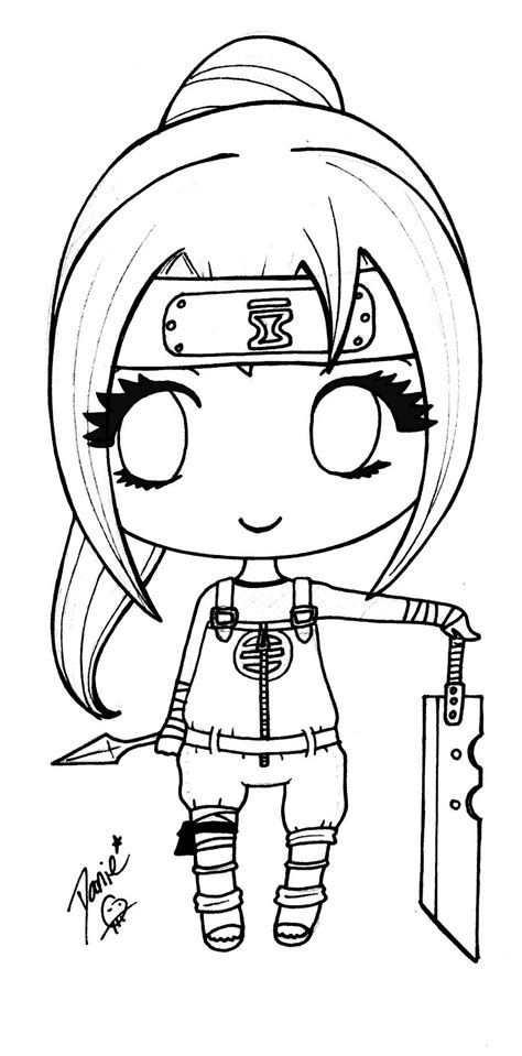 Oc Dhanee Chibi Outlines By Deadpeppermint On Deviantart