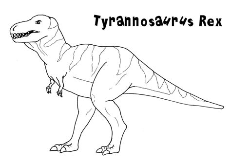 Malvorlage Dinosaurier T Rex Ausmalbild Tyrannosaurus Rex Ausmalbild Images