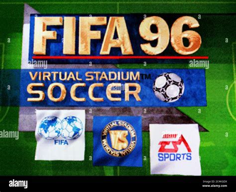 Fifa 96 Sony Playstation 1 Ps1 Psx Editorial Use Only Stock Photo
