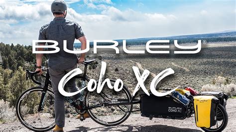 Burley Coho Xc Single Wheel Suspension Cargo Bike Trailer Cargo