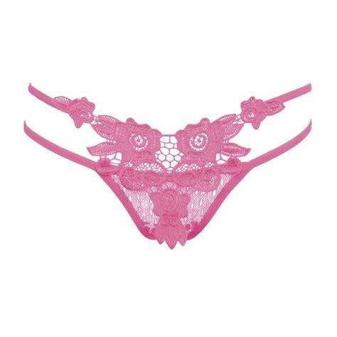 Sexy Woman G Strings Lingerie Lace Hollow Out Erotic Thongs Sexy