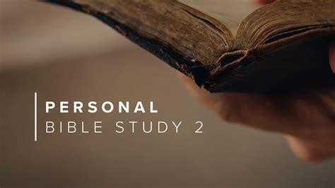 Personal Bible Study 1 Thessalonians Fellowship Nwa
