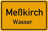 Ortsschild Meßkirch-Wasser kostenlos: Download & Drucken