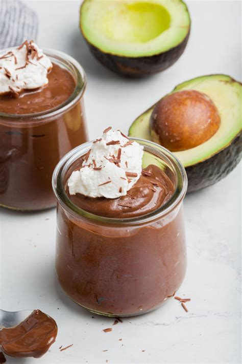 Chocolate Avocado Pudding Gluten Free Dairy Free Vegan