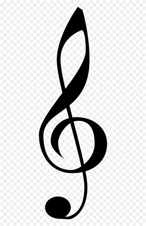 Musical Note Symbol Transparent Background Treble Clef Clip Art Png