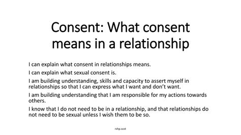 Ppt Consent What Consent Means In A Relationship Powerpoint Presentation Id1153471