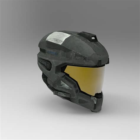 Operator Halo Reach Spartan Helmet Wearable Template For Paper Etsy