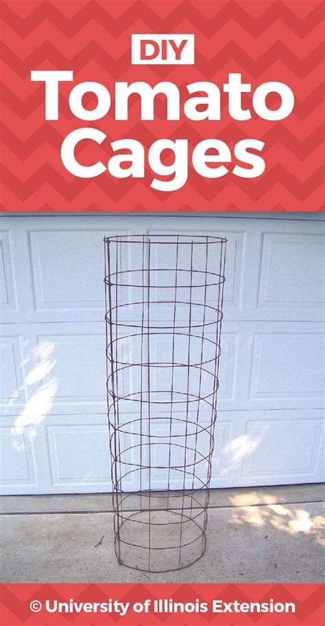 Diy Tomato Cages Pdf With Step By Step Instructions Tomato Cages
