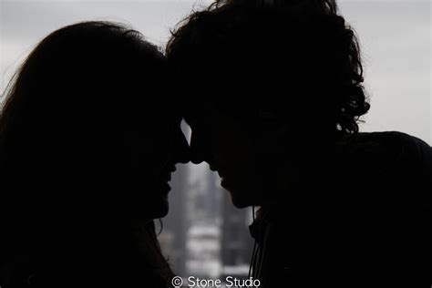 Kissing Silhouette Photography