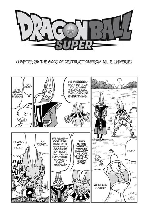 News Viz Posts Dragon Ball Super Manga Chapter 28 English Translation