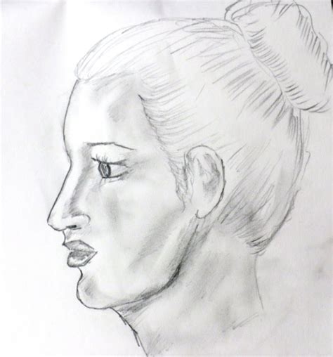 Side Face Sketch At Explore Collection Of Side