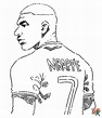 Mbappe Coloring Pages For Kids - ColoringPagesWK.com