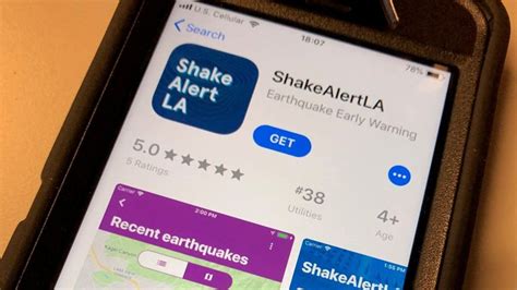 Los Angeles Unveils Earthquake Warning App Shakealertla