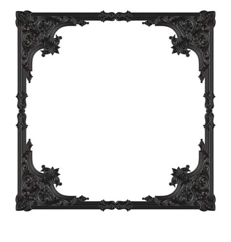 Amazing Picture Frame Gothic Vector Frame Free Clip Art Library
