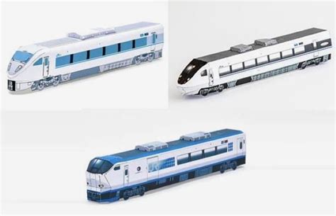 Papermau Japanese Trains Papercraft Collection By Japan Railway