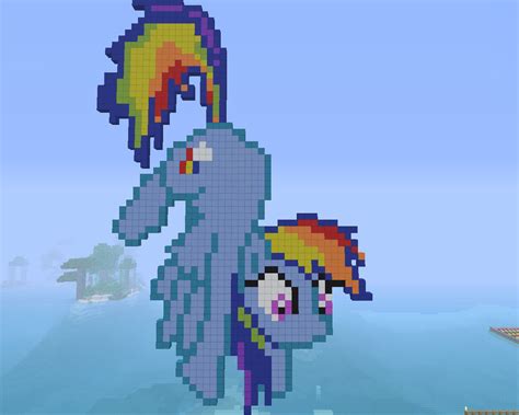 Rainbow Dash Pixel Art By Lillygeneva On Deviantart