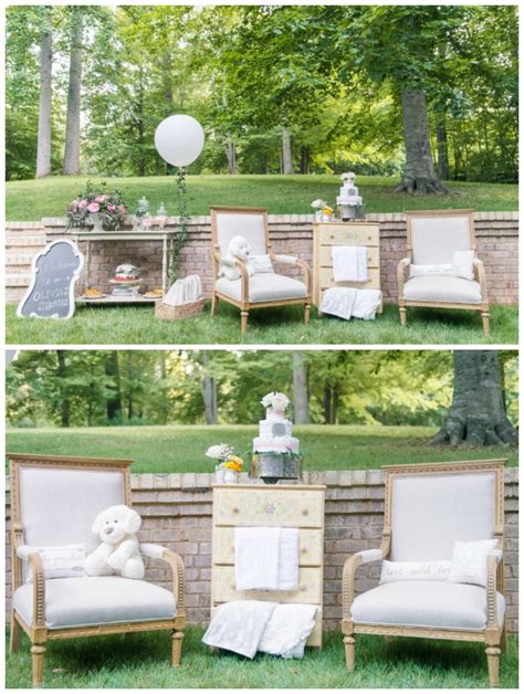 Spring is just about to spring, and we've got our sights set on as many outdoor parties as we can possibly today, we're turning our focus to baby showers. Whimsical Outdoor Baby Shower - Pretty My Party