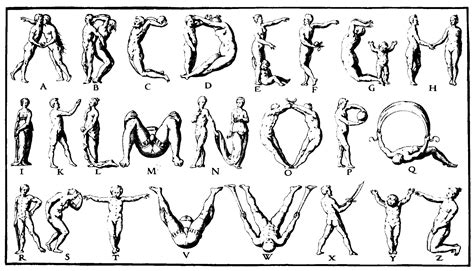 Human Alphabets Alphabet Lettering Alphabet Doodle Lettering