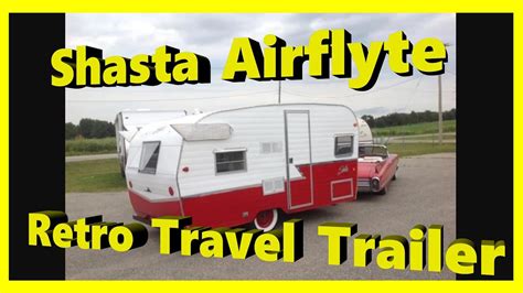 2015 Shasta Airflyte 1961 Re Release Retro Rv Vintage Youtube