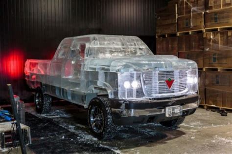 Icecultures Incredible 15000 Pound Ice Truck Is Totally Roadworthy