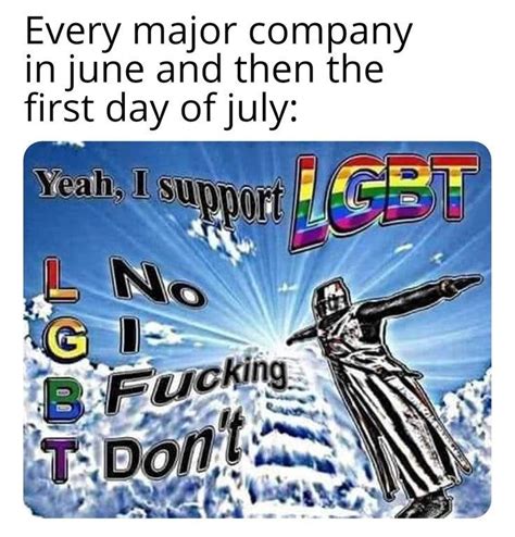 This is a video in honour of pride month and as a 'coming out' to you all as. 15 Memes That Roast Brands When Pride Month Ends | Funny ...