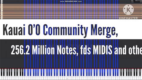 Black Midi Kauai Oo Community Merge 2562 Million Notes Fds Midis