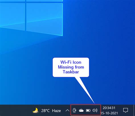 How To Fix Wi Fi Icon Missing From Taskbar In Windows 10 Gear Up