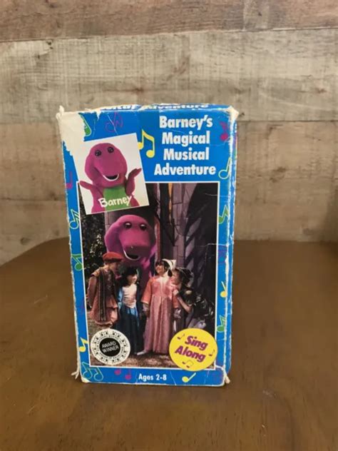 BARNEY BARNEYS Magical Musical Adventure VHS 1993 EUR 6 84