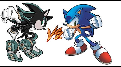Sonic vs Mephiles parte 1 - YouTube