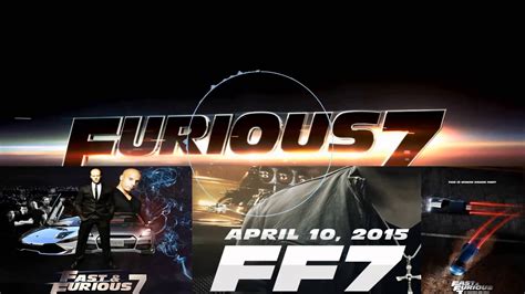 Fast and furious 7 movie poster. FAST FURIOUS 7 action thriller race racing crime ff7 1ff7 ...