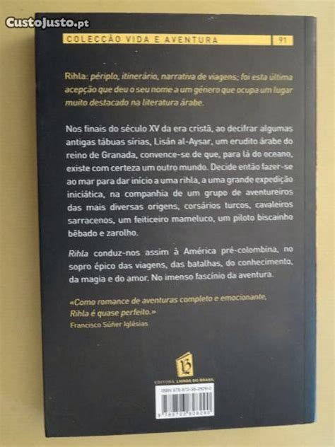 Rihla De Juan Miguel Aguilera Livros à Venda Lisboa 24231613