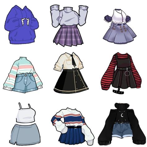 P Outfits Art Clothes Drawing Anime Clothes Cute Art Styles