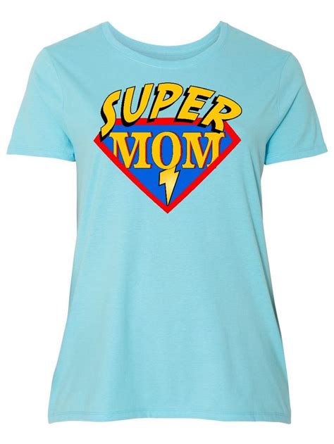 Inktastic Superhero Mom Womens Plus Size T Shirt