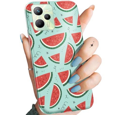 ETUI DO REALME C53 WZORY OWOCE ARBUZ ANANAS CYTRYNY OBUDOWA POKROWIEC