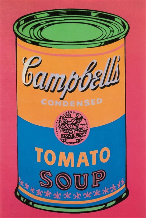 Andy Warhol Soup Can Tomato Colored Large 1993 Poster Walmart