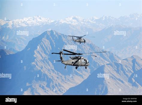 Pair Of 10th Combat Aviation Brigade Uh 60m Black Hawk Helicopters From