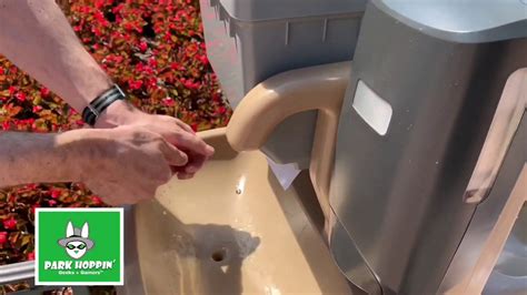 Portable Washing Stations At Disney Springs Wash Your Hands Youtube