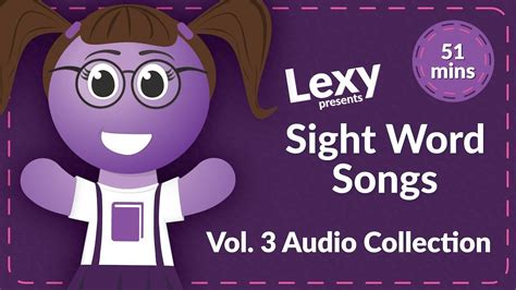 Sight Word Songs Audio Collection Vol Youtube