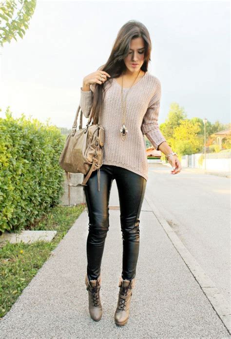25 your fashion inspiration for this season fashion black leather pants cute outfits