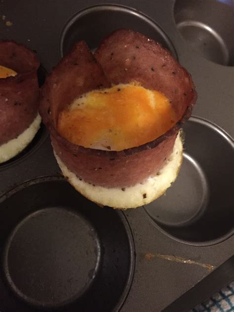 Turkey Bacon Egg Cups Directions Calories Nutrition More Fooducate