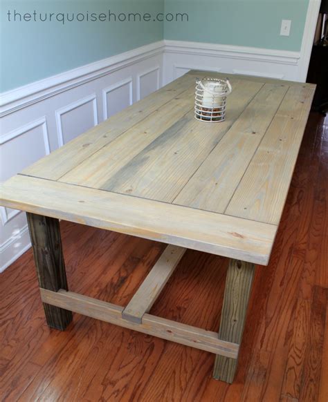 How To Build A Simple Farmhouse Table