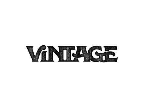 Vintage Wordmark By Matt Dawson Vintage Words Logo Branding Logo