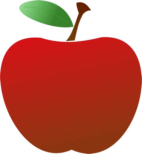 Red Apple Apple Clipart Free Images Clipartbarn