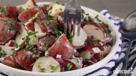 My Tangy German Potato Salad Appetizer Recipes Youtube