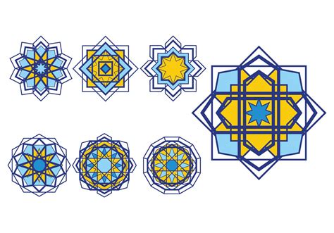 Islamic Ornaments Vector Set 142934 Vector Art At Vecteezy