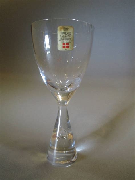 Holmegaard Glasses Princess Collection From Denmark At 1stdibs