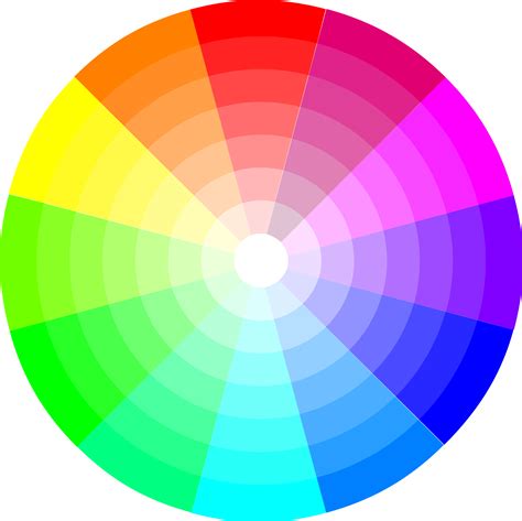 Color Wheel Vector Clipart image - Free stock photo - Public Domain png image